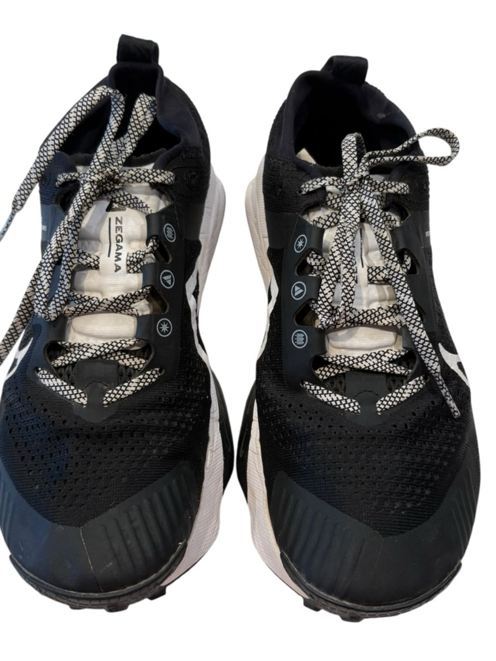 Nike ZoomX Zegama Trail Running Shoes DH0623-001 Black White Men’s 9